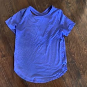 Adorable ivviva/Lululemon girls size10. 
Purple shirt with cross cross back. $35